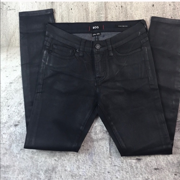 Anthropologie BDG Coated Midrise Twig Ankle Jeans - Picture 2 of 5